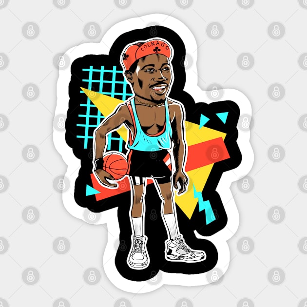 Sidney Deane Basketball Cartoons Sticker by Niko Neon